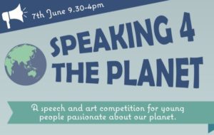 Speaking 4 the Planet announcement