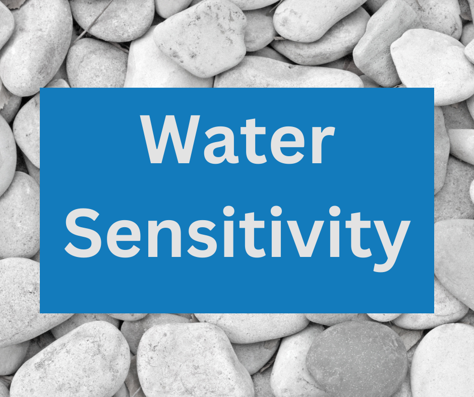 Water Sensitivity